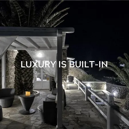 Villa Manu Mykonos Exclusive Luxury Beachside With Private Pool By Quality Brand