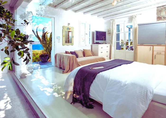 Manu Mykonos Exclusive Luxury Beachside With Private Pool By Quality Brand Villa